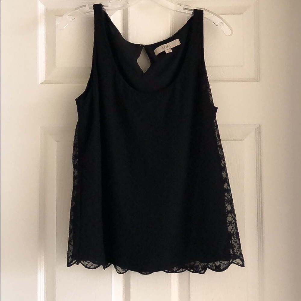 Lace Tank Top by LOFT